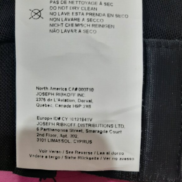 Joseph Ribkoff black shadow sheer cover up blouse - Picture 7 of 11